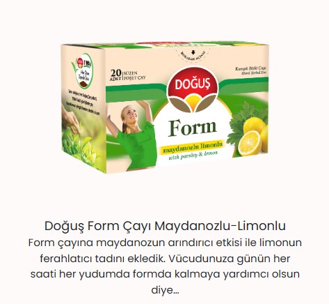 DOĞUŞ FORM MAYDANOZ LİMON (20AD)